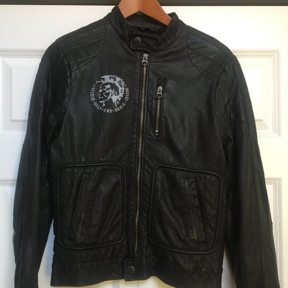 Diesel Leather Jacket - Picture 1 of 10